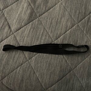Lululemon Black Skinny Headband